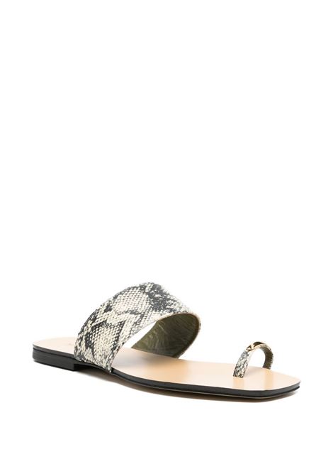 pleandra capri sandal woman rock and black MARIA LUCA | DL46004A 23005800